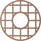 Ekena Millwork O'Neal Wood Fretwork Pierced Ceiling Medallion, Wood (Paint Grade), 32"OD x 11 5/8"ID x 3/8"T CMWP32X32X0375ONMF - alternate 2